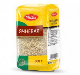 Ячневая крупа мягкая упаковка 600гр*12шт увелка