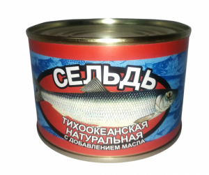 Сельдь НДМ т/ок ГОСРЕЗЕРВ 250гр*48шт,ж/б Гост. Приморский кр
