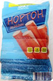 Палочки крабовые зам. 200гр*30шт "Нортон" санта бремор