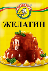 Мастер Дак  Желатин цв. уп. 10 г/100 шт. Россия