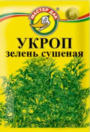 Мастер Дак  Укроп сушеный цв. уп. 5 г/100 шт. Россия