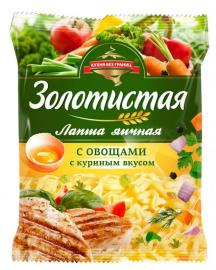 Золот.жатва 60гр*100шт, Курица с овощами, яичная лапша б/п