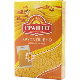 Пшено шлиф. тв.упак. 5*90гр*8 шт.крупа гранто