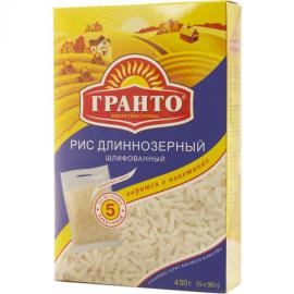 Рис пропар.длиннозер. 5*90гр*8шт.крупа гранто