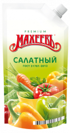 Соус майонезный салатный дойпак 400мл(390гр)*20шт, гост, 25%